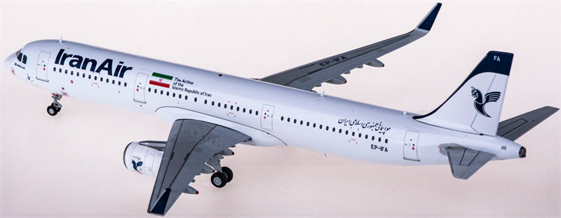 JC Wings Iran Air Airbus A321 EP-IFA 1:200 Diecast Model view 2