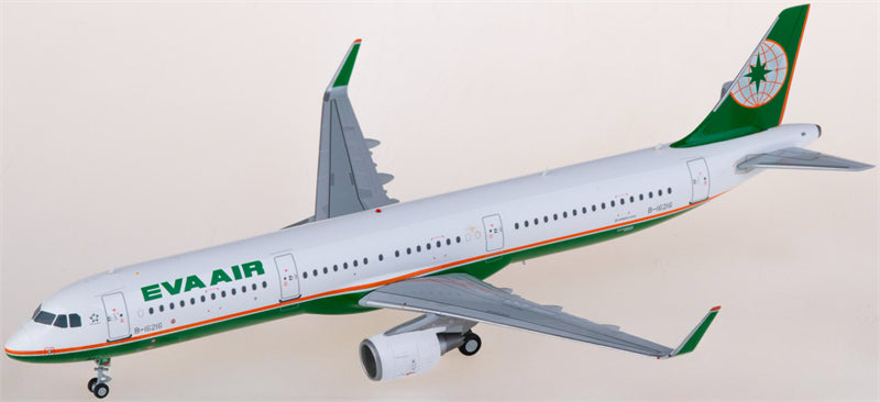 JC Wings EVA Air Airbus A321 B-16216 1:200 Diecast Model view 2
