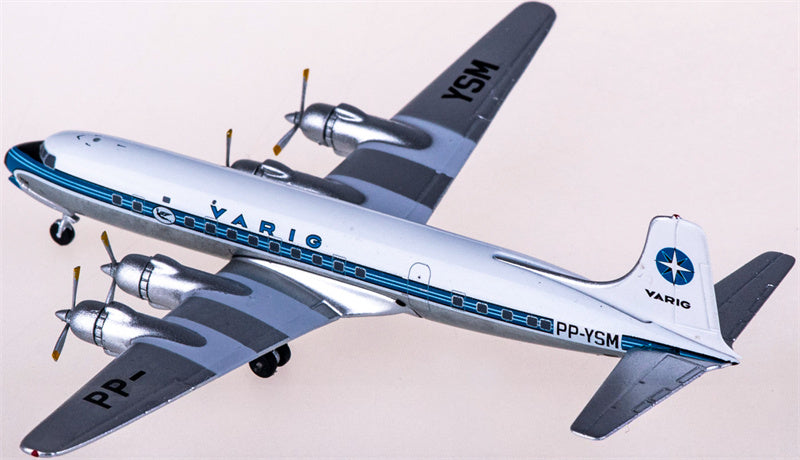 AeroClassics VARIG for Douglas DC-6 PP-YSM 1:400 Airplane Pre-built Airliner Model Display