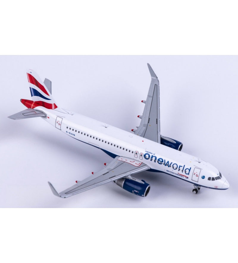 JC Wings 1:400 British Airways Airbus A320 G-EUYR DIECAST Model