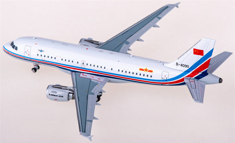 NG Models PLAAF Airbus A319 B-4090 1:400 Diecast Model view 4