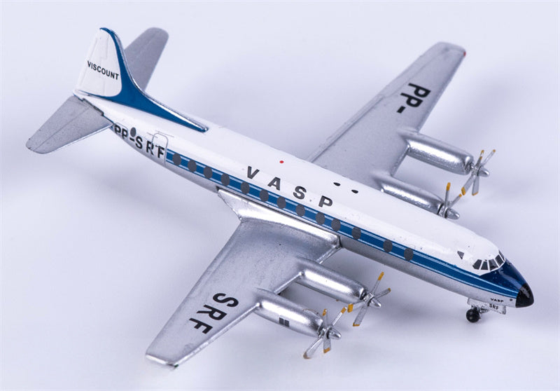 Aeroclassics 1:400 VASP Vickers Viscount 827 PP-SRF Diecast Model