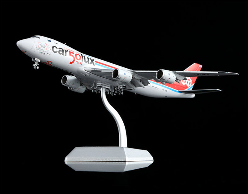 Hxmodels Cargolux Boeing 747-8F LX-VCC Flaps Down 1:400 Aircraft Model