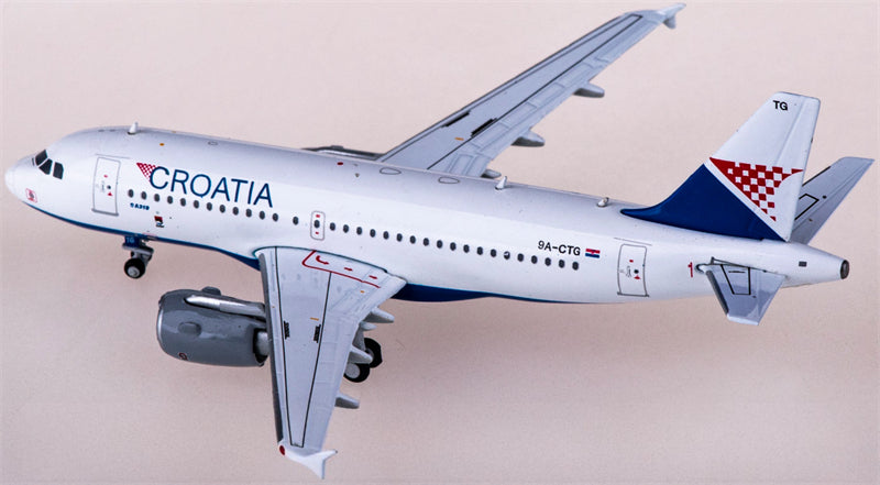 JC Wings Croatia Airlines Airbus A319 9A-CTG 1:400 Diecast Model view 2