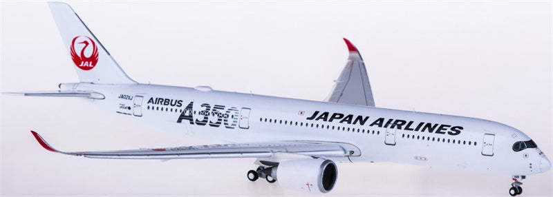 JC Wings Japan Airlines for Airbus A350-900XWB JA02XJ Flaps Down 1:400 Airplane Pre-built Airliner Model Display