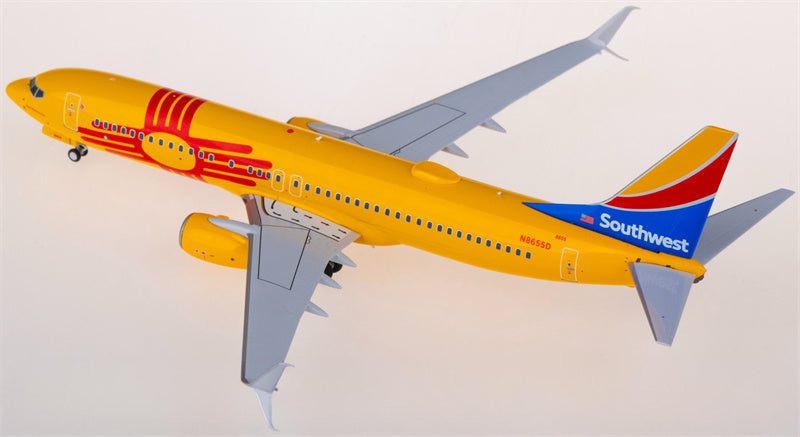 NG Models Southwest Airlines Boeing 737-800 N8655D 1:200 Diecast Model view 4