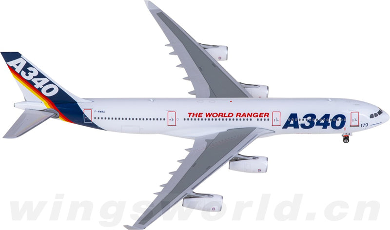 Phoenix Airbus A340-200 F-WWBA 1:400 Diecast Model view 4