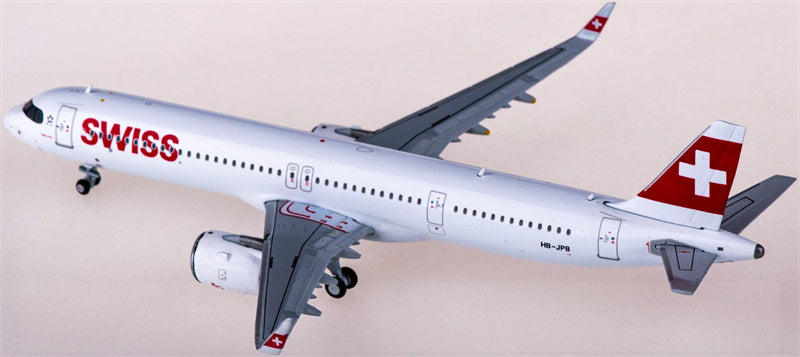 JC Wings Swiss Airbus A321neo HB-JPB 1:400 Diecast Model view 2