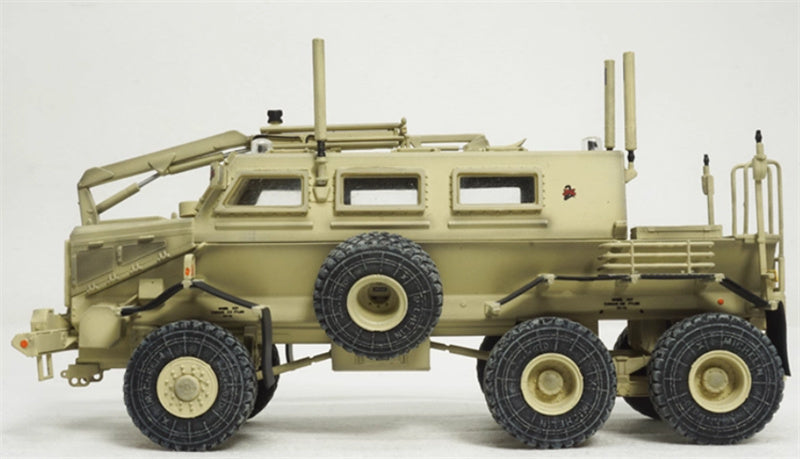 T-MODEL Buffalo Lightning Protection Vehicle US 101st Airborne Division Iraq 2006 desert color 1:72 Tank Pre-built Model