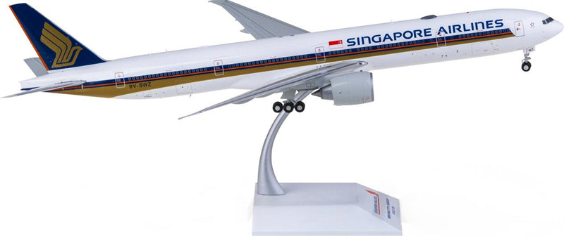 JC Wings Singapore Airlines for Boeing 777-300ER 9V-SWZ 1:200 Airplane Pre-built Airliner Model Display