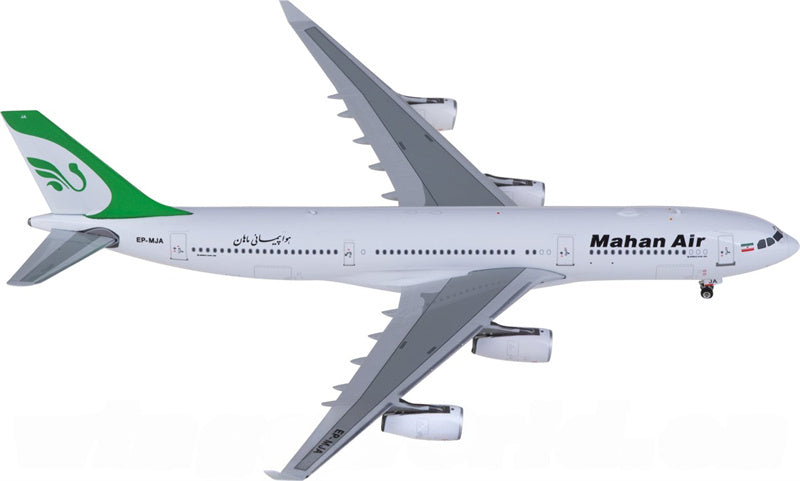 Phoenix Mahan Air Airbus A340-200 EP-MJA 1:400 Diecast Model view 4