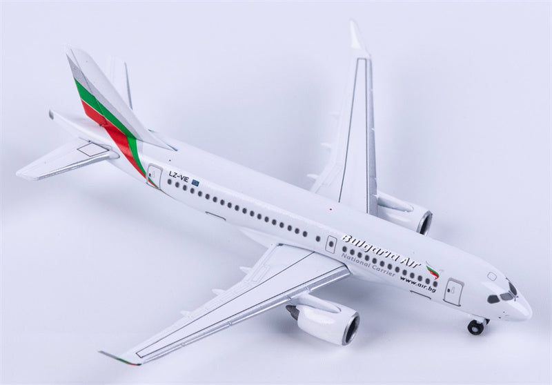 Herpa 1:500 Bulgaria Air Airbus A220-100 LZ-VIE Diecast Model
