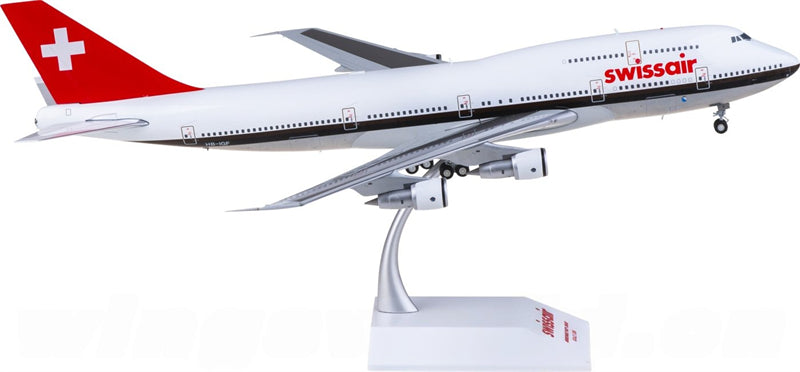 JC Wings Swissair Boeing 747-300 HB-IGF 1:200 Diecast Model view 4