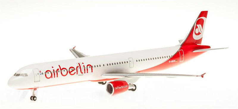 Hogan airberlin for Airbus A321 D-ABCH 1:200 Aircraft Pre-built Airliner Model Display