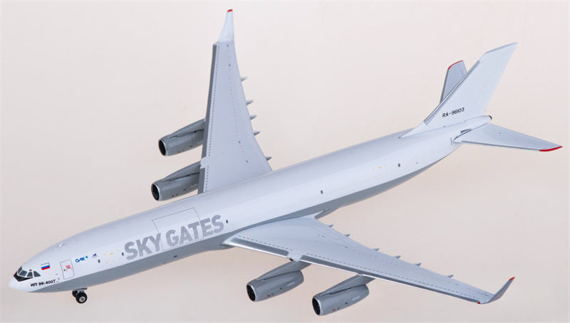 Phoenix 1:400 Sky Gates Ilyushin IL-96-400T RA-96103 Diecast Model view 4