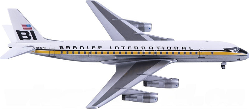 AeroClassics Braniff International Douglas DC-8 N8277H 1:200 Diecast Model view 4