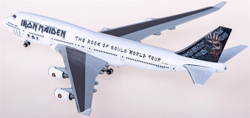 Herpa Iron M Boeing 747-400 TF-AAK Ed Force One 1:500 Diecast Model view 2