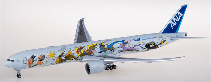 JC Wings ANA Boeing 777-300ER JA784A Flaps down 1:200 Aircraft Pre-built Airliner Model Display