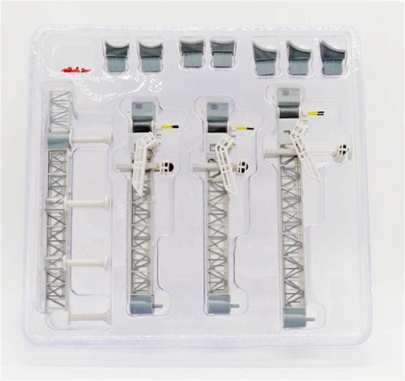 JC Wings Airport Passenger Bridge A380 Transparent 1:200 ACCESSORIES Pre-built Airliner Model Display