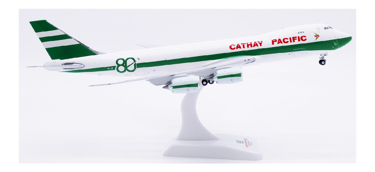 JC Wings 1:400 Cathay Pacific Boeing 747-8F B-LJE DIECAST Model