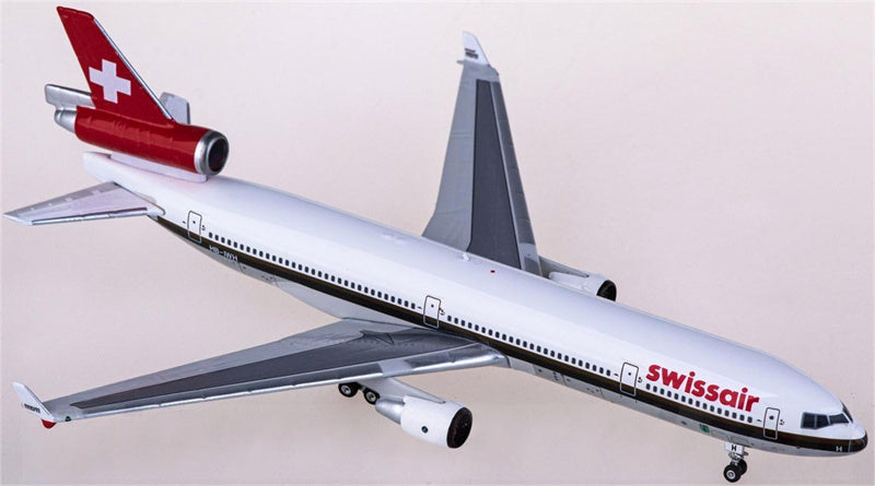 Phoenix Swissair for McDonnell for Douglas MD-11 1:400 Airplane Pre-built Airliner Model Display