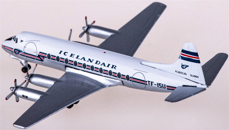 AeroClassics Icelandair Vickers Viscount 700 TF-ISU 1:400 Diecast Model view 2