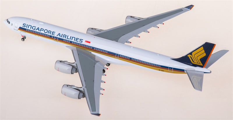 Phoenix Singapore Airlines Airbus A340-500 9V-SGC 1:400 Diecast Model view 4