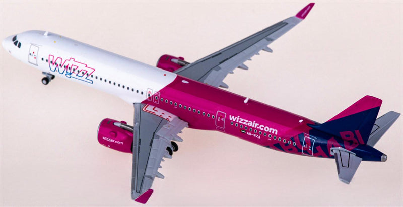JC Wings Wizz Air Airbus A321neo A6-WZA 1:400 Diecast Model view 2