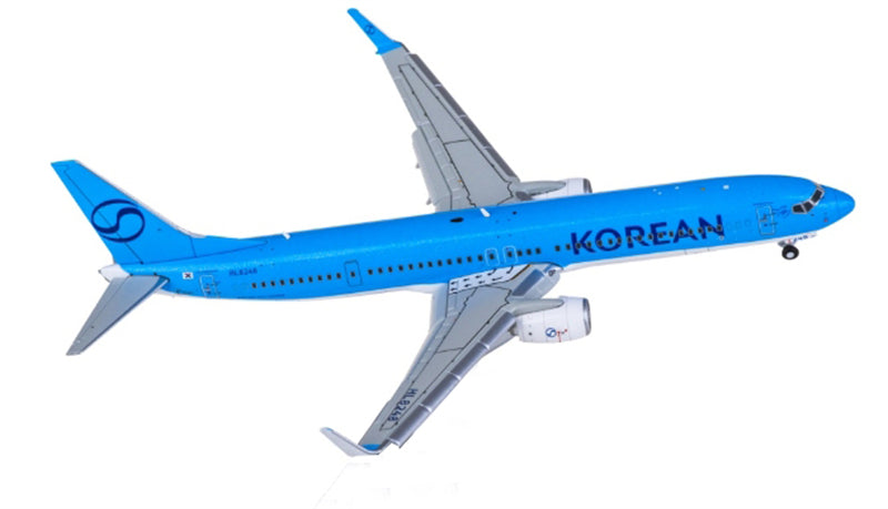 Hxmodels Korean Air Boeing 737-900 HL8248 Flap down 1:400 Diecast Model view 4