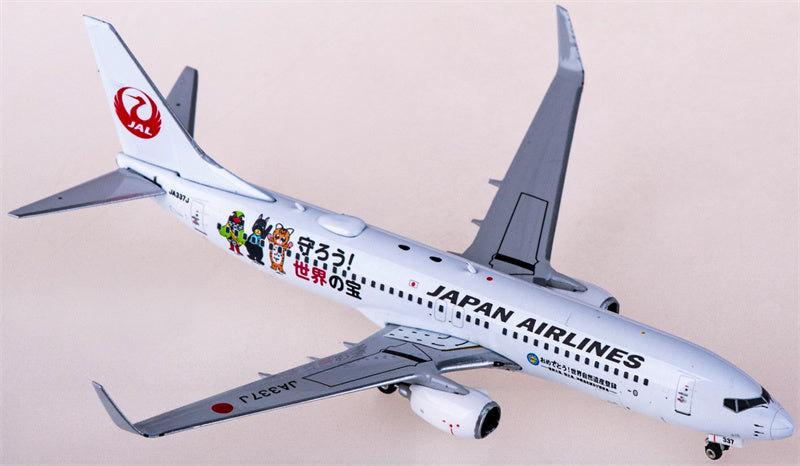 Phoenix Japan Airlines Boeing 737-800 JA337J 1:400 Diecast Model view 4