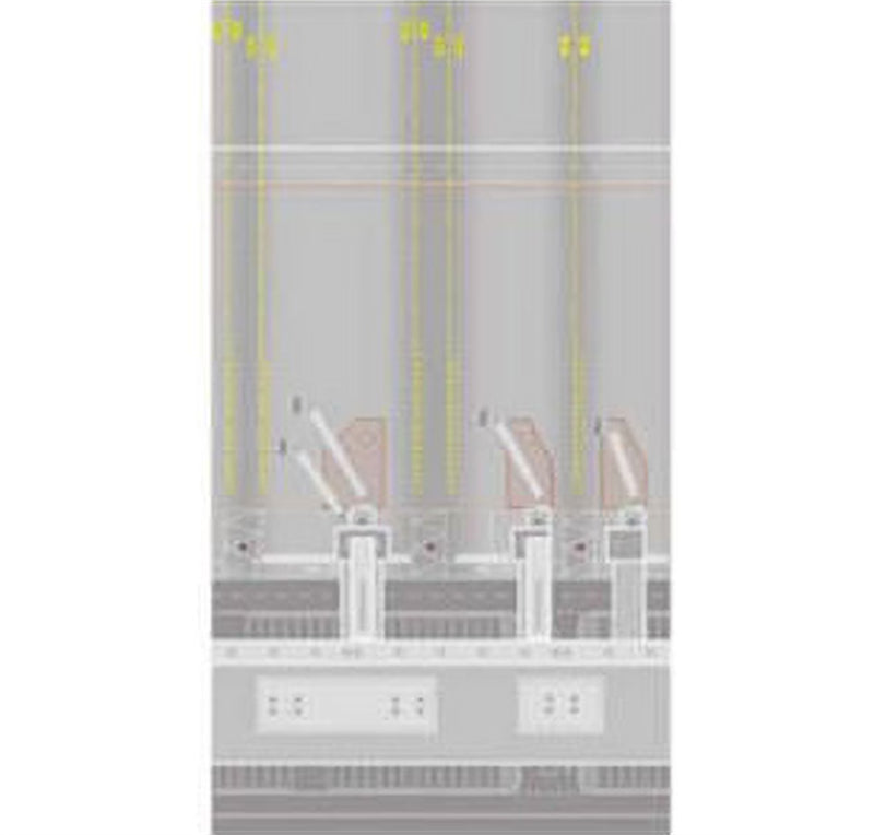 Herpa 1:500 Munich Airport - Mittelsektionen Nord & Sud / North & South Midsections Accessories ABS Model