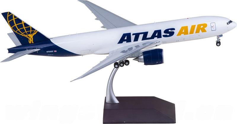 Geminijets Atlas Air for Boeing 777-200LRF N703GT 1:200 Airplane Pre-built Airliner Model Display