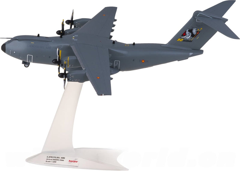 Herpa SPAF for Airbus A400M TK.23-143 1:200 Airplane Pre-built Airliner Model Display