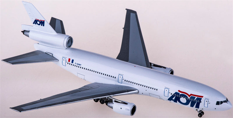 AeroClassics AOM French Airlines for McDonnell Douglas DC-10-30 F-GKMY 1:400 Airplane Pre-built Airliner Model Display