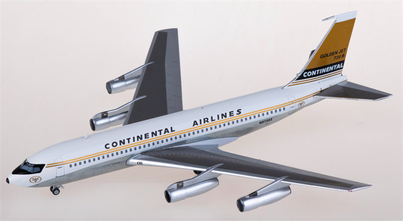 AeroClassics Continental Airlines Boeing 720 N57203 1:200 Diecast Model view 2