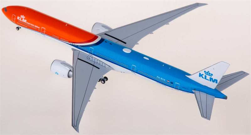 NG Models KLM for Boeing 777-300ER PH-BVA 1:400 Airplane Pre-built Airliner Model Display