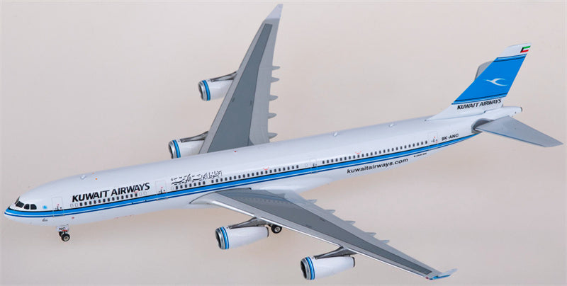 Phoenix Kuwait Airways for Airbus A340-300 9K-ANC 1:400 Airplane Pre-built Airliner Model Display