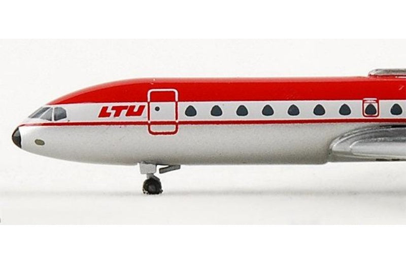 Herpa LTU Aerospatiale Caravelle Sud Aviation SE 210 D-ABAP 1:500 Aircraft Pre-built Airliner Model Display