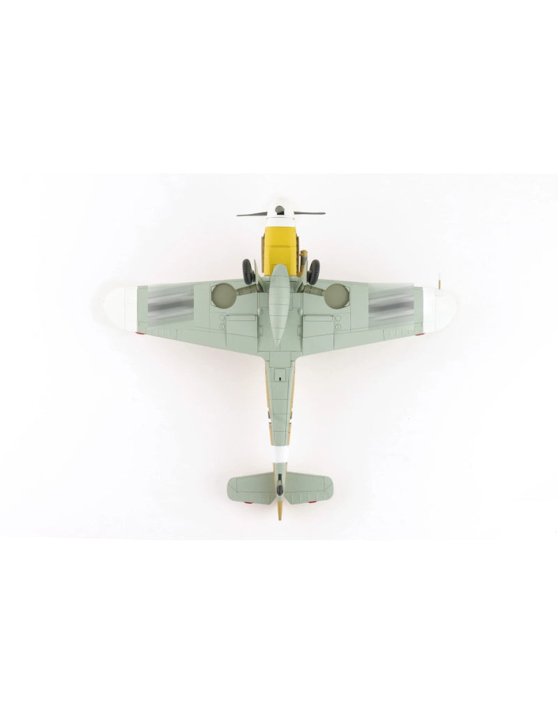 HOBBY MASTER Lufwaffe BF 109F-4 3/JG27 1:48 Model 1942 Marseille Yellow 14