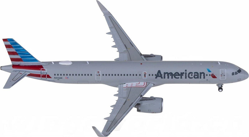 Geminijets American Airlines Airbus A321neo N413AN 1:400 Diecast Model view 2