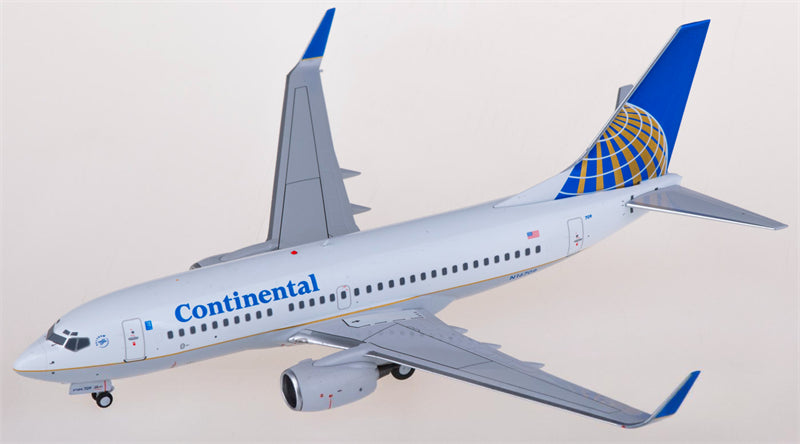 NG Models Continental Airlines for Boeing 737-700 N16709 1:200 Airplane Pre-built Airliner Model Display