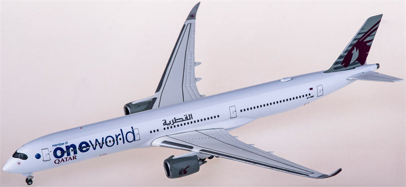 Herpa Qatar for Airbus A350-1000 A7-ANE member of one world 1:500 Airplane Pre-built Airliner Model Display