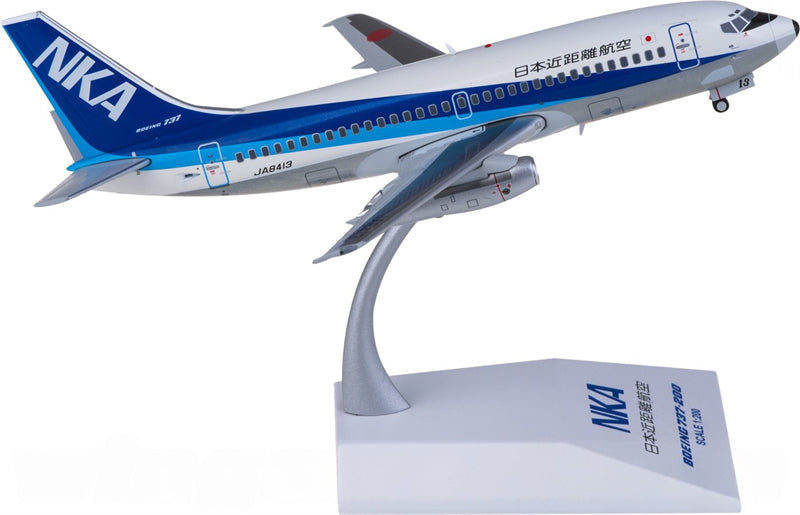 JC Wings Nihon Kinkyori Airways Boeing 737-200 JA8413 1:200 Diecast Model view 2
