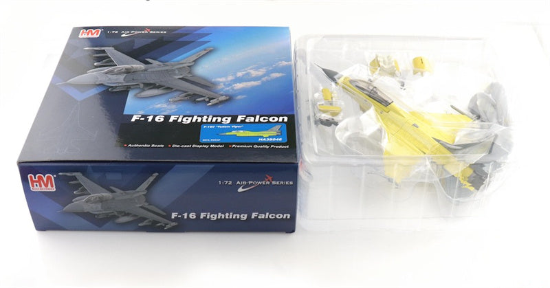 HOBBY MASTER F16V Fighting Falcon Yellow Viper 6814 ROCAF 1:72 Aircraft Pre-built Model