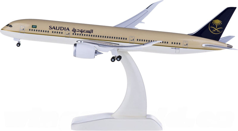 Hogan Saudia Boeing 787-9 Flight status 1:400 Diecast Model view 4