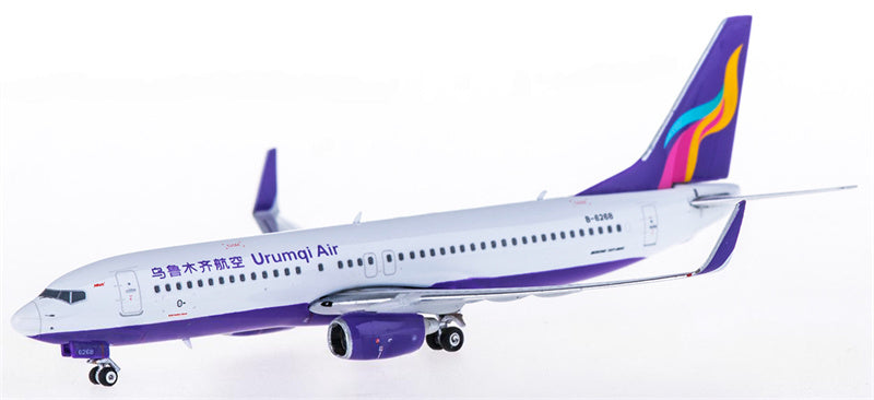 Phoenix Urumqi Air for Boeing 737-800 B-6268 1:400 Airplane Pre-built Airliner Model Display
