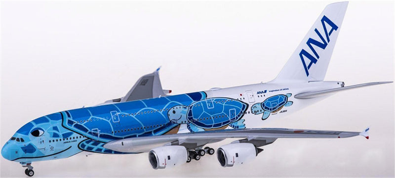 Phoenix 1:400 ANA Airbus A380 Lani JA381A Diecast Model view 4