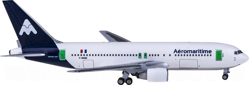 AeroClassics Aeromaritime Boeing 767-200 F-GHGD 1:400 Diecast Model view 2