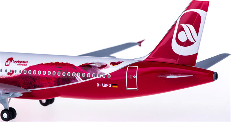 Hogan Air Berlin for Airbus A320 D-ABFO 1:200 Aircraft Pre-built Airliner Model Display