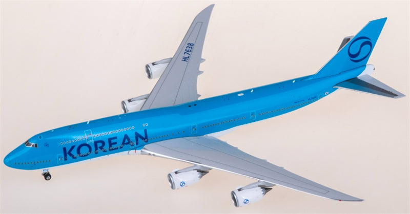 Phoenix Korean Air for Boeing 747-8i HL7638 1:400 Airplane Pre-built Airliner Model Display